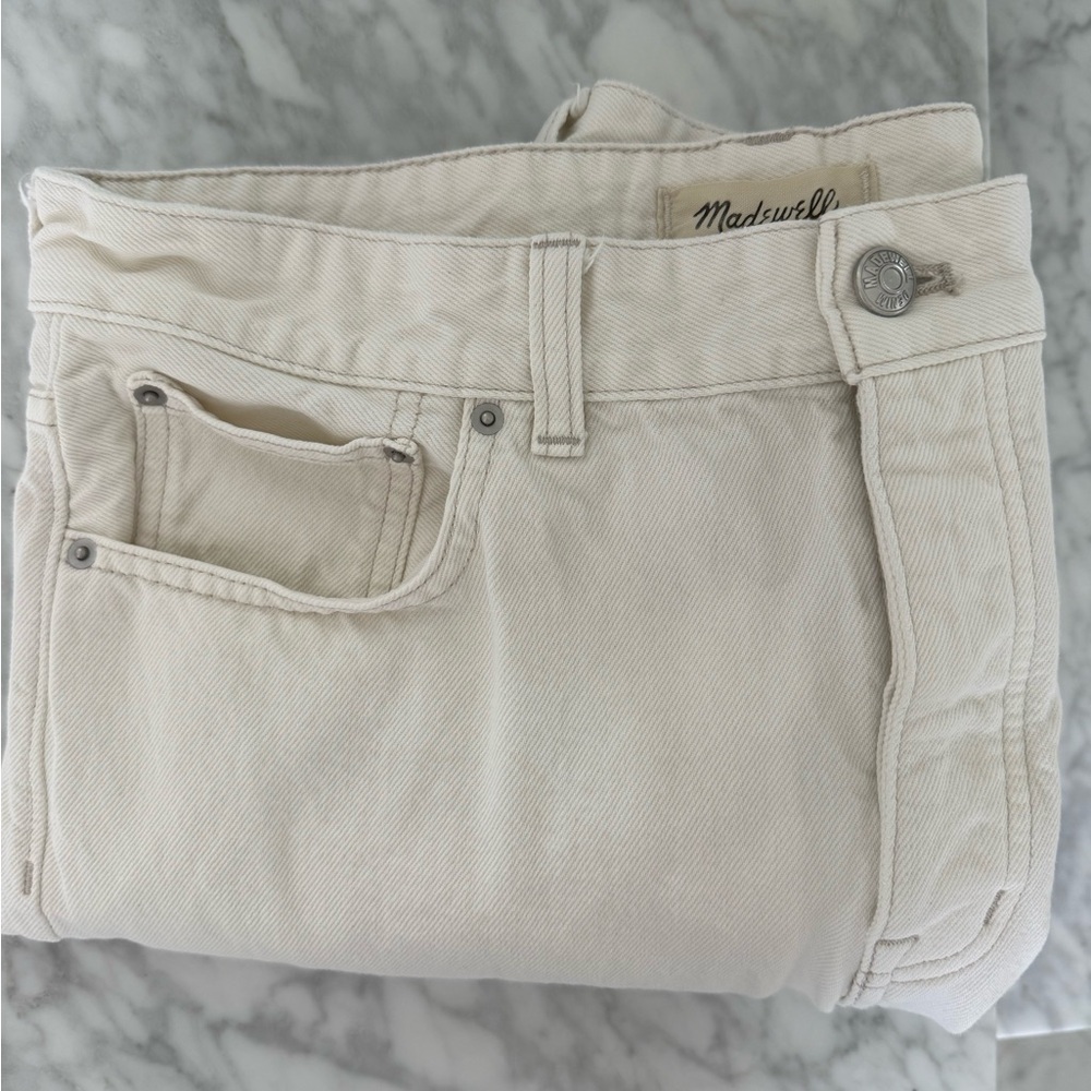 Madewell Darted Barrel-leg Jean in Vintage Canvas - Picture 5 of 6